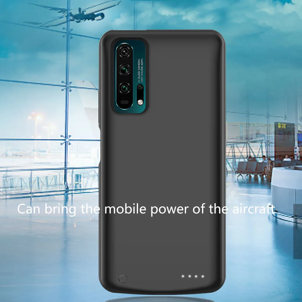 Чехол для huawei Honor 20 с зарядным устройством, 6500 мА/ч, перезаряжаемый резервный внешний аккумулятор, чехол для huawei Honor 20 Pro, тонкий чехол для аккумулятора