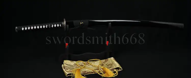 

Japanese Samurai Orchid Sword Handmade KATANA High Carbon Damascus Folded Steel 8192 Layers Sharp Full Tang Blade