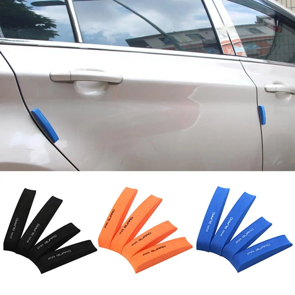 

4Pcs EVA Foam Car Vehicle Door Edge Scratch Collision Guard Strip Sticker Decor