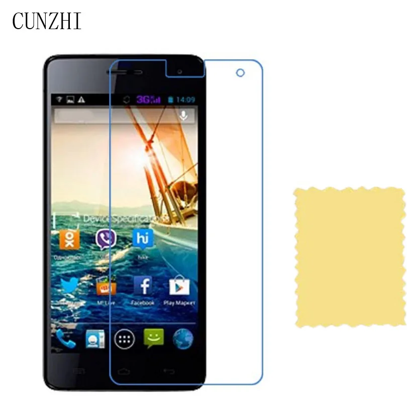 Cunzhi 5 шт. прозрачная защитная пленка ЖК дисплей Экран протектор для Micromax Canvas Knight