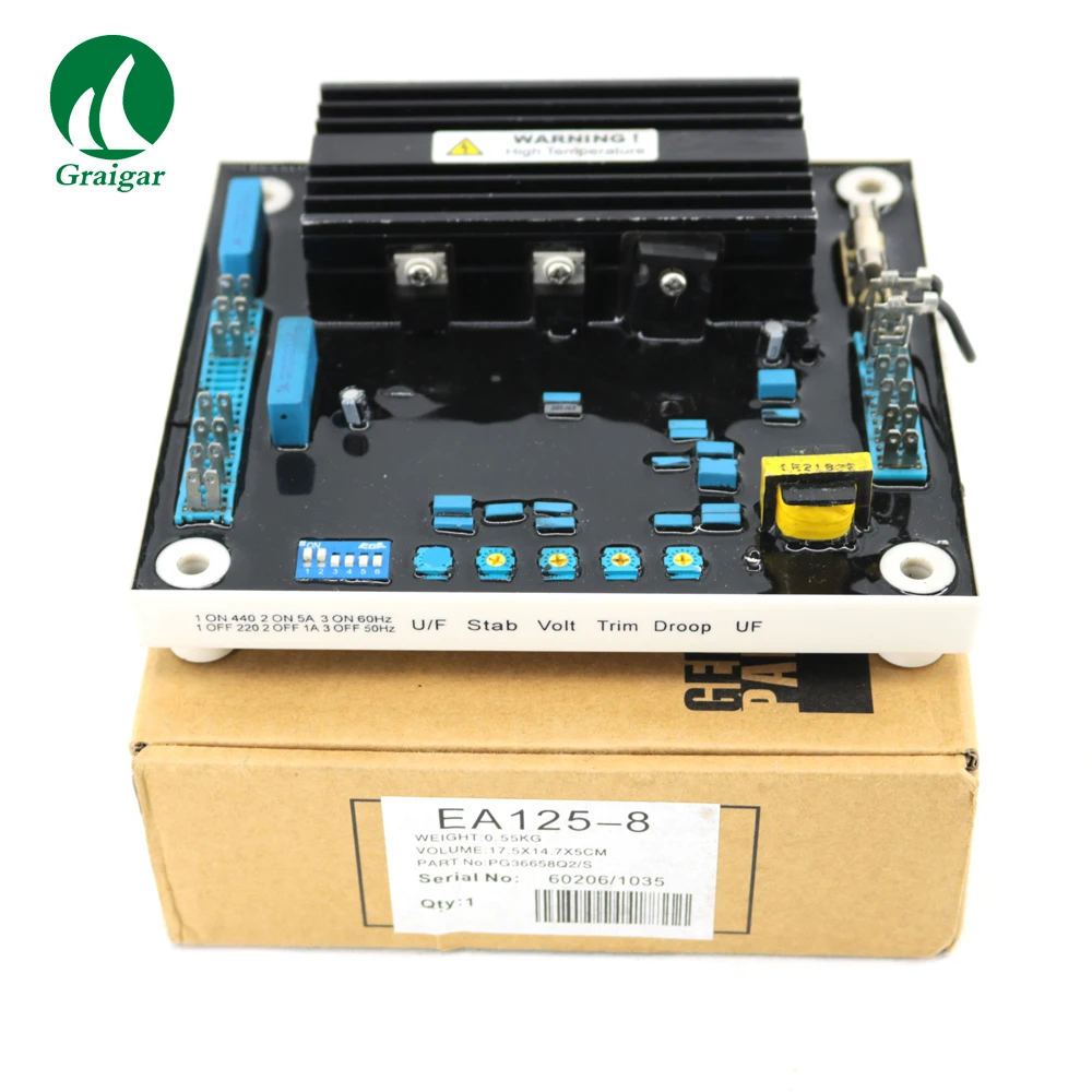 Новый автоматический AVR EA125 8 регулятор напряжения|automatic voltage regulator|avr regulatoravr automatic