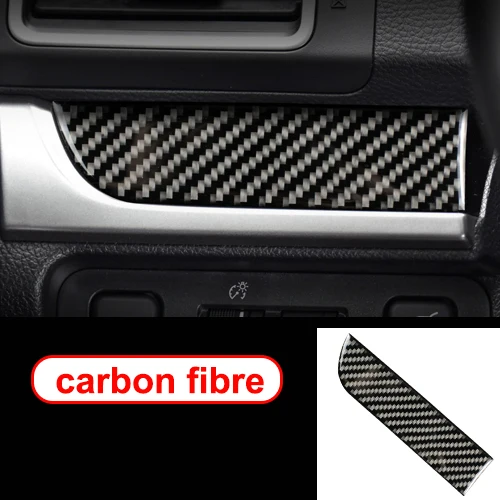 Left trim F Аксессуары для Subaru Forester, 2013-, автомобильный Стайлинг, углеродное волокно, панель рулевого колеса, дверная ручка, внутренний стикер - Название цвета: Left trim F