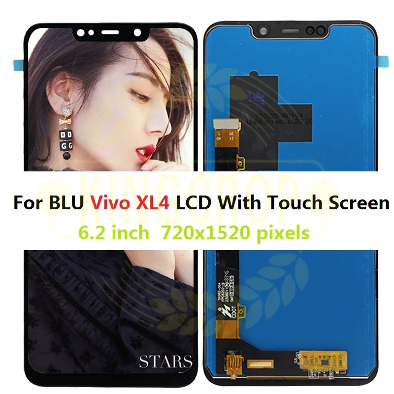 6 2 ''новых ЖК Экран для Blu Vivo XL4 V0350WW Дисплей + кодирующий преобразователь