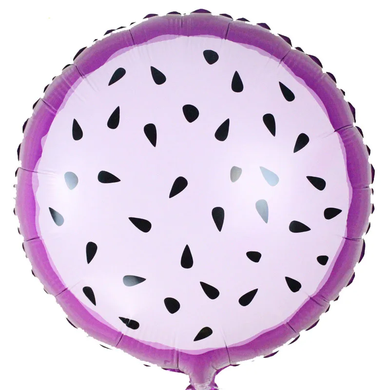 Ynaayu 1 шт. Фруктовые шары 18 дюймов Питайя, клубника, киви, гелийный шарик, детская игрушка, декорация на день рождения и свадьбу