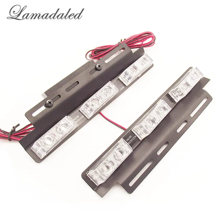 Светодиодный фонарь Lamada 2x6 светодиодный с автоматическим поворотом мигающий