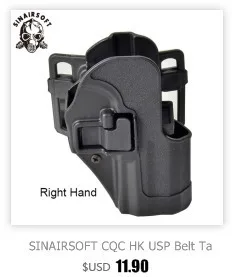 SINAIRSOFT тактический правая рука IPSC Стиль Универсальный CR скорость кобура или Открытый Охота страйкбол пистолет серии