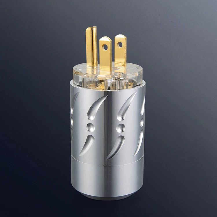 Виборг VM512G + VF512G чистая медь позолоченный штекер питания США аудио разъем IEC DIY