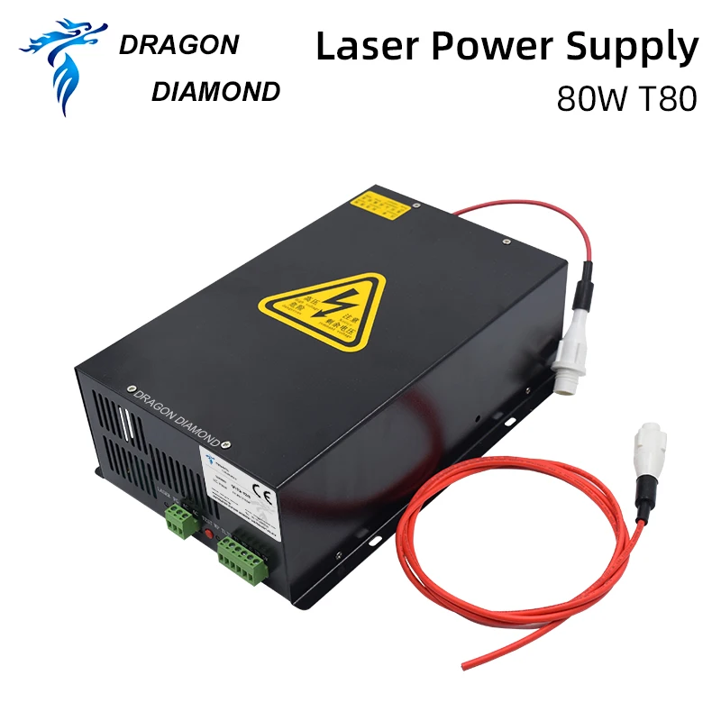 DRAGON DIAMOND 80 Вт CO2 лазерный источник питания гравер для лазерной гравировки станок