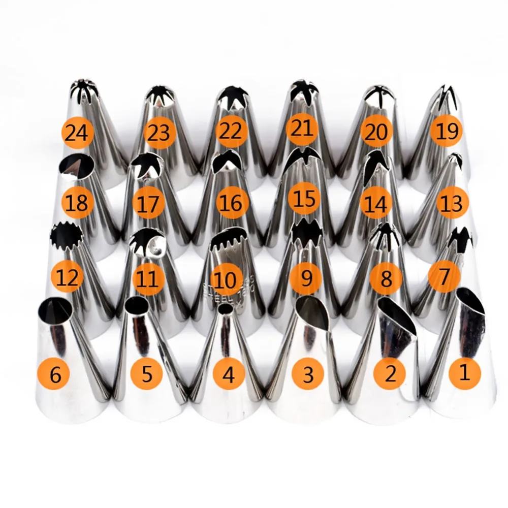 Новое поступление набор наконечников для украшения торта десертов Кондитерские