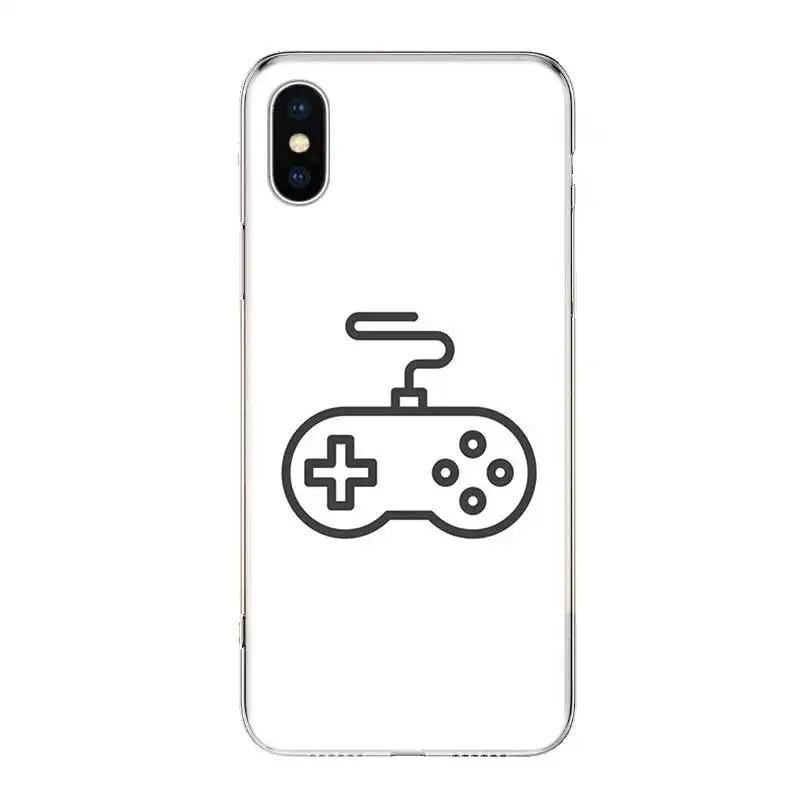 Силиконовый чехол для телефона с игровым контроллером Apple iPhone 6 6S 7 8 Plus X 10 XS MAX XR 5 5S