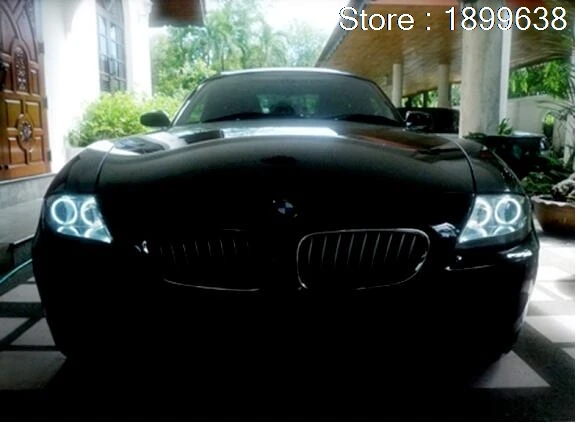 Ультра яркий SMD белый LED Ангельские Глазки 1600LM 12V halo Кольцо комплект для bmw z4 E85 E86 2002