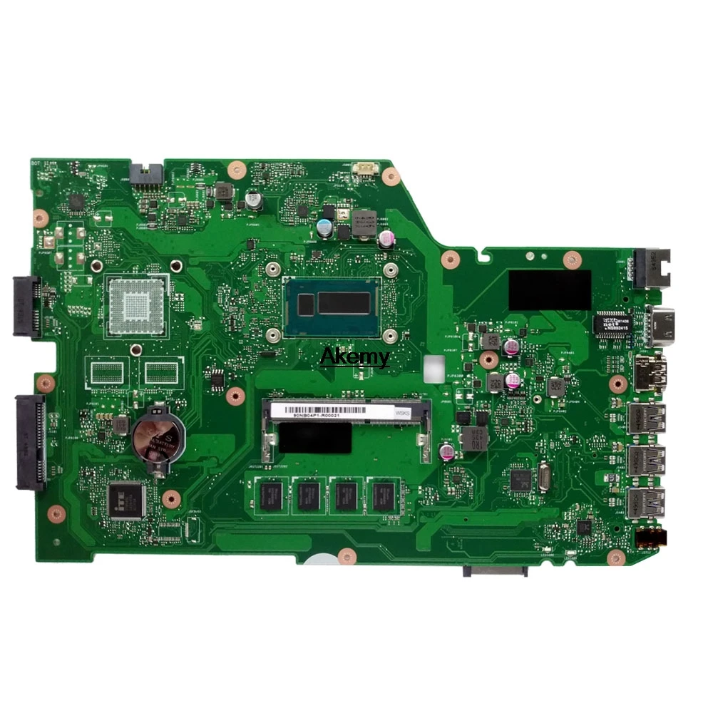 Akemy X751LA материнская плата для ноутбука For Asus X751LAB X751LD X751L X751 Teste Оригинал 4G RAM I5