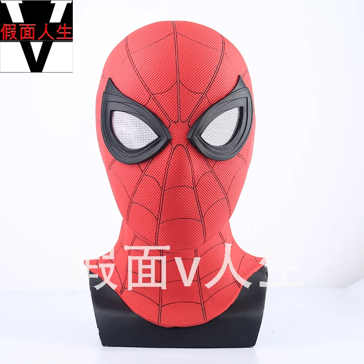 Косплей-маска Человека-паука из фильма вдали от дома Питер Паркер Супергерой