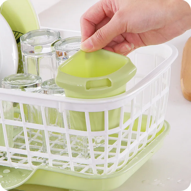 Kitchen Dishes Draining Rack Plastic Cupboard Chopsticks Tableware Storage Box Drying Shelves | Дом и сад