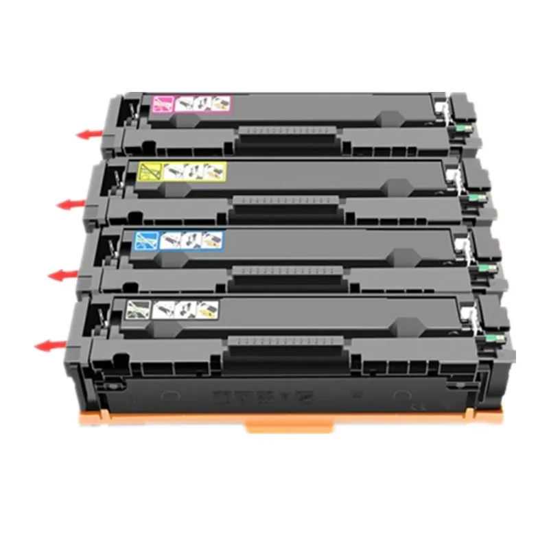 Совместимый картридж с тонером 202A CF500A BK CF501A C CF502A Y CF503A M для HP Laserjet Pro M254nw M254dw M280nw