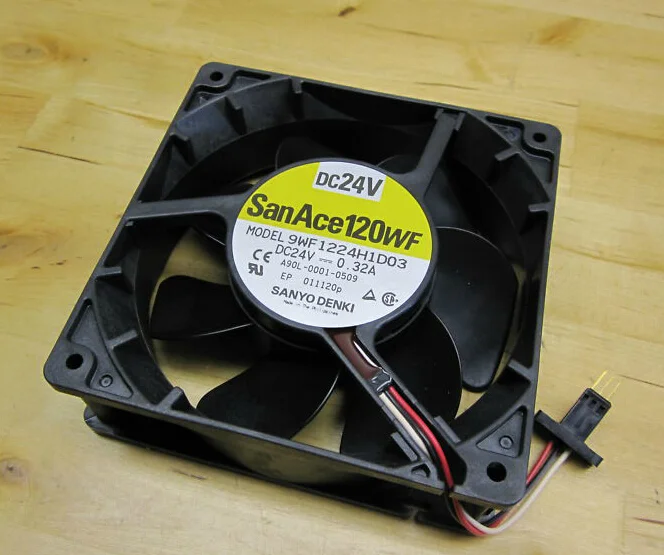 Sanyo Denki San Ace 9wf1224h1d03 24v 0.32a para Fanuc Ventilador de Refrigeração Novo
