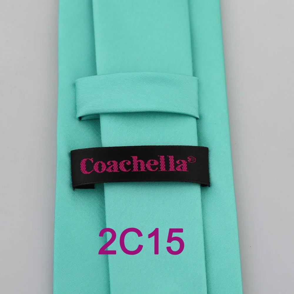 Галстук YIBEI Coachella бирюзовый галстук однотонный на шею Формальные Галстуки для