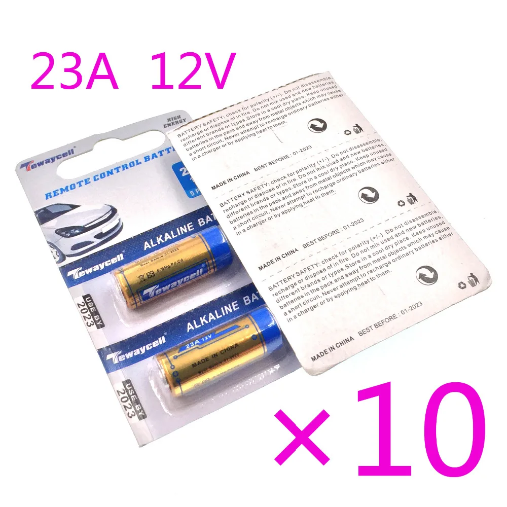 10 шт./лот маленький Батарея 23A 12 V 21/23 A23 E23A MN21 MS21 V23GA L1028 сухой щелочной Батарея для дверного звонка, сигнализация, музыкальными плеерами