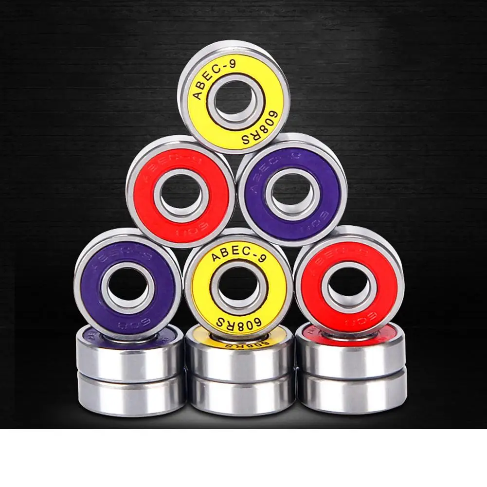 Precision 608 RS ABEC 9 профессиональный мяч подшипники скутеры сверла Спиннер высокой