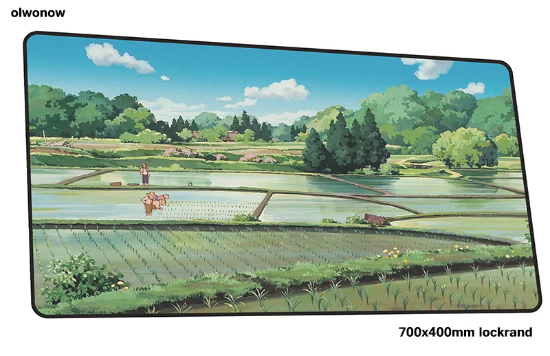 Size 700x400x2mm Коврик для мыши Totoro геймер с обработанным краем 700x400x2 мм коврик для мыши notbook игровой коврик для мыши большой высококлассный коврик для мыши стол для компьютера padmouse - Цвет: Size 700x400x2mm