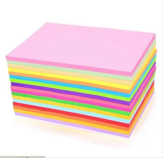 50 шт 21*29 см A4 картон цвет 160gsm diy оригами для ручной работы бумаги | Дом и сад