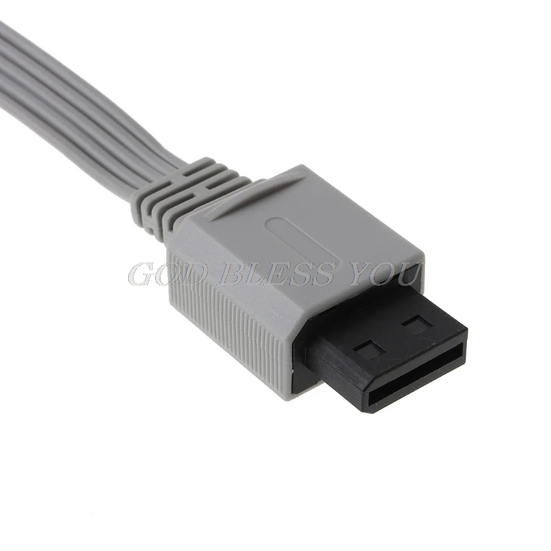 1 8 м компонент 1080P HDTV AV аудио 5RCA адаптер кабель gamecube для консоли Nintendo Wii Прямая