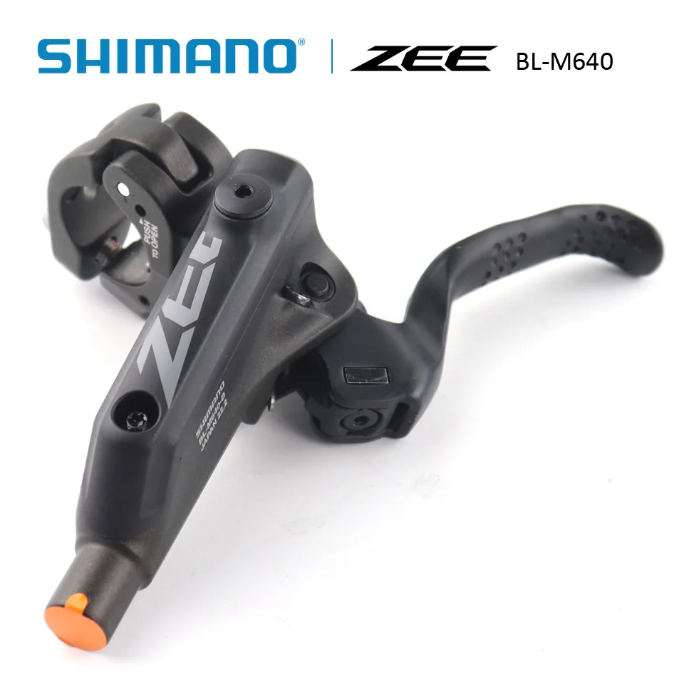 BL-M640 Left SHIMANO ZEE BR-M640 BL-M640 тормозной рычаг велосипедный Гидравлический дисковый тормоз с тормозными колодками D01S смола или H03C металл - Цвет: BL-M640 Left