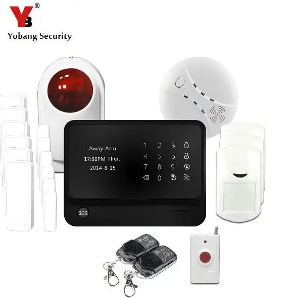 Система охранной сигнализации Yobang с поддержкой Wi-Fi и Gsm | Безопасность защита