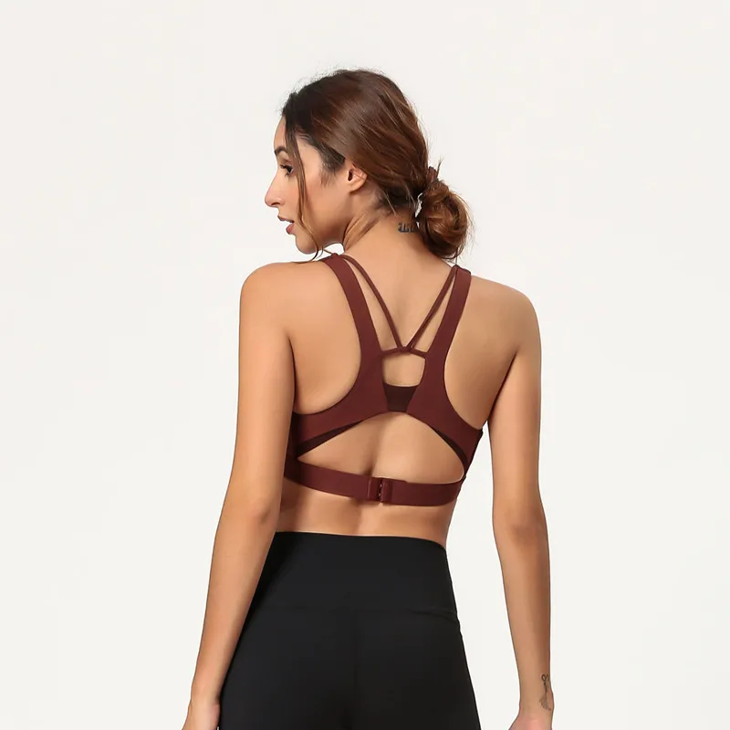 

High-intensity sports underwear running fitness bra