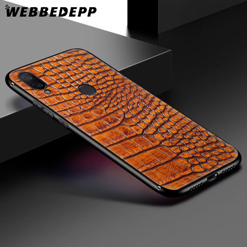 WEBBEDEPP Snake Skin Soft Case for Xiaomi Redmi K20 7A 4A 4X 5 5A 6 6A S2 Note 8 4 7 Pro Plus Prime |