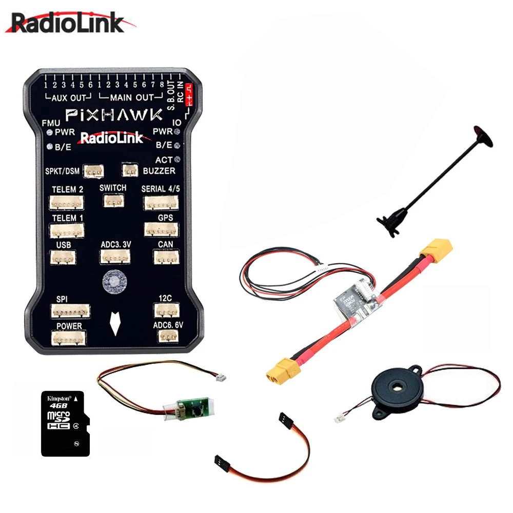 Полетный контроллер модели PIXHAWK M8N GPS для пульта дистанционного управления