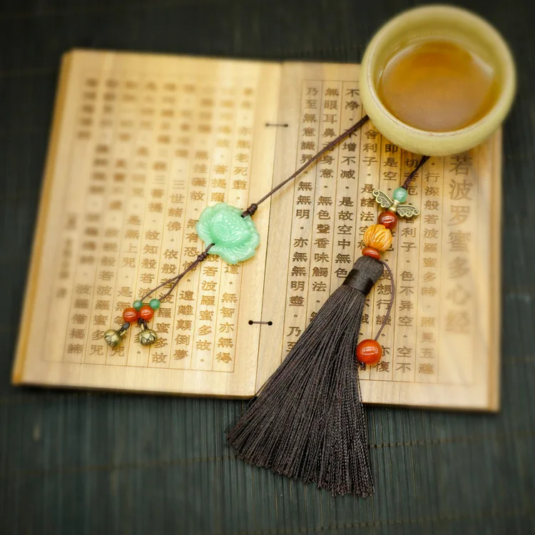 Новые винтажные Подвески с кисточками синие и красные металлические подвески в