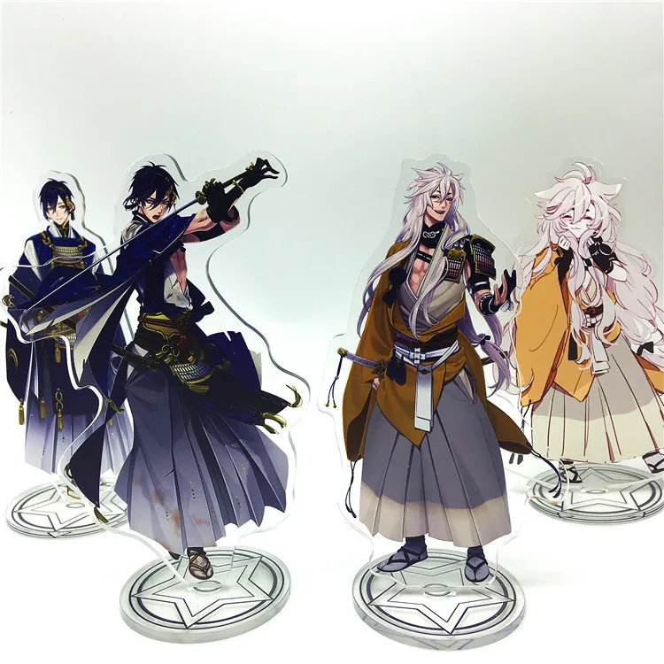 Touken Ranbu Online Kashuu Kiyomitsu Mikazuki Munechika фигурка на акриловой подставке настольное