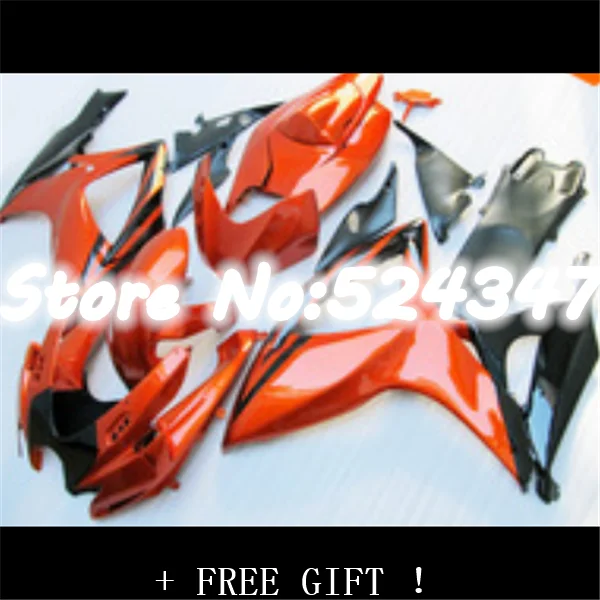 

B Orange full Fairing for A GSXR600 750 GSXR600 GSXR750 GSX-R600 750 K6 06 07 2006 2007 body