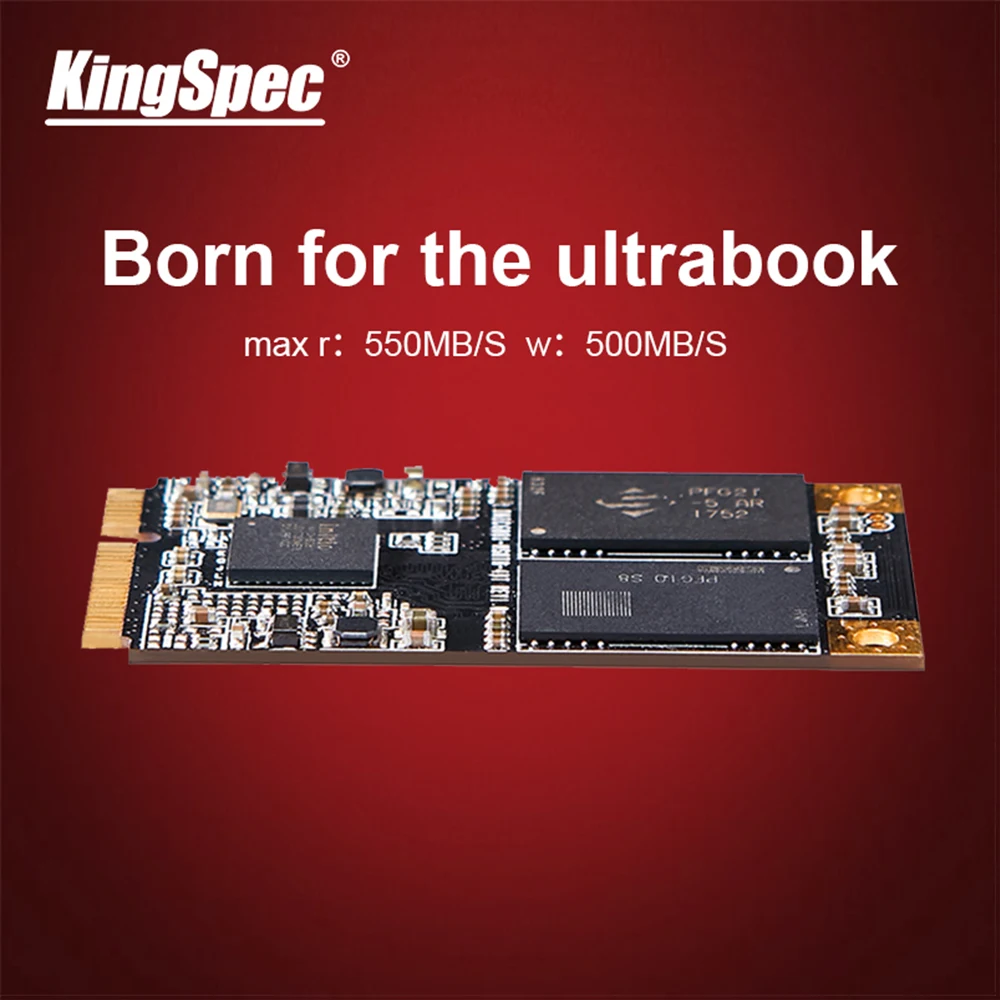 KingSpec mSATA SSD твердотельный диск Жесткий SATA III жесткий 120 ГБ 128 240 256 500 512 1 ТБ для