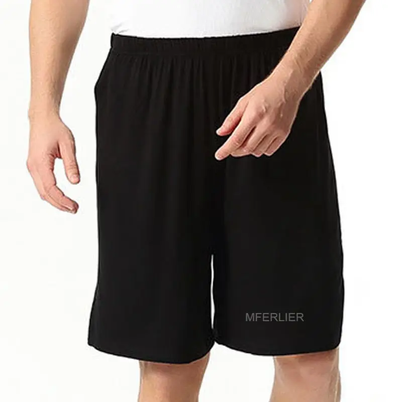 

MFERLIER Summer shorts men large size 5XL 6XL 7XL waist 150cm Knee Length men shorts