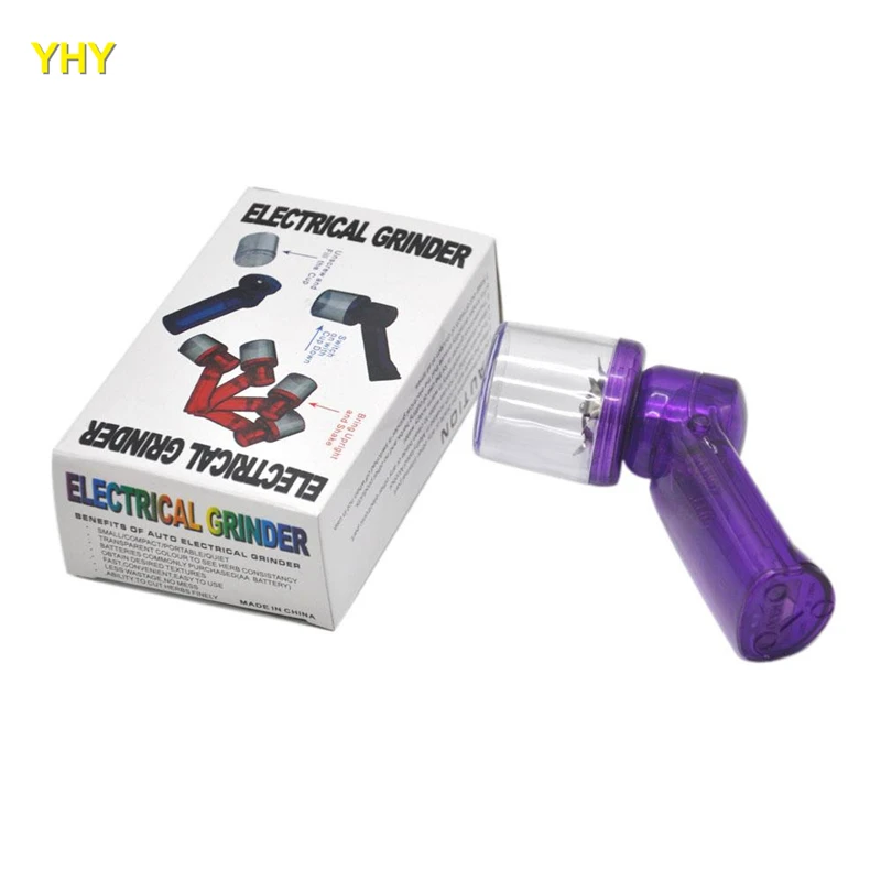 Новая горячая пластиковая ручка электрический дым cracker мельница для ежедневного