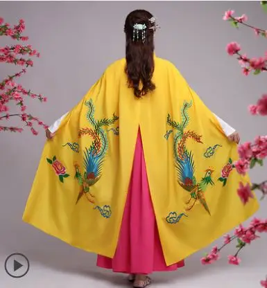

Classical Chinese Traditional Folk Dance Costumes Hanfu Stage Clothing Ming Dynasty Dragon Mantissas and Cloak for Men