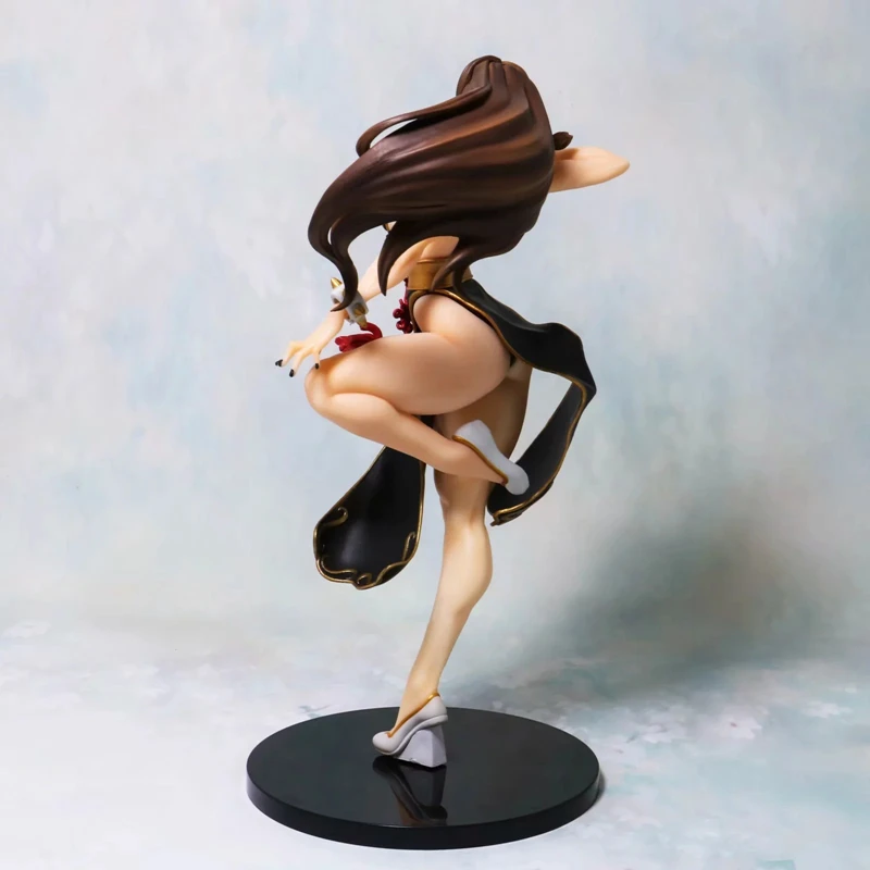Anime 23cm Chun Li Action Figure PVC Sexy Girl Toys Chun Li Figures Toys Doll Cartoon Figura Collection Model Toys Gift for Kids