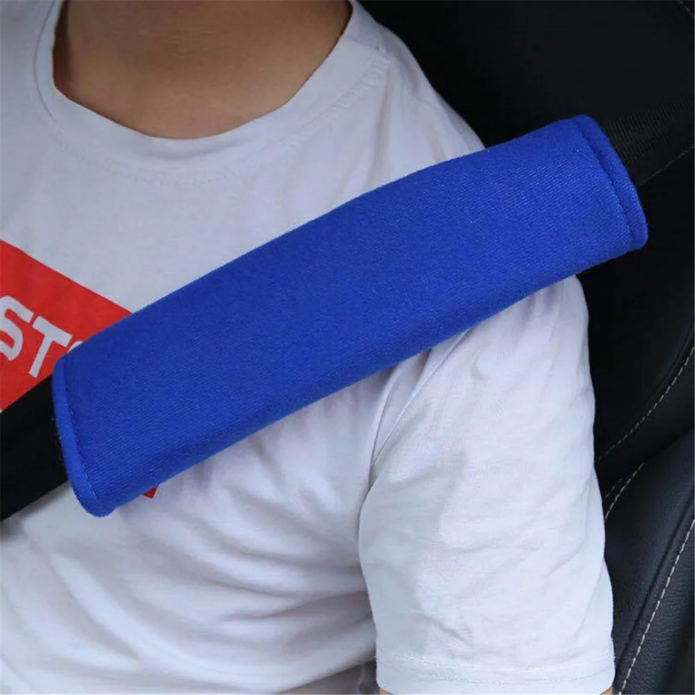 

Car Styling Seat Belt Cover Shoulder Protector Cushion Pads Breathable Car Shoulder Pads Auto Seat Belt Cover Harness Strap Pads