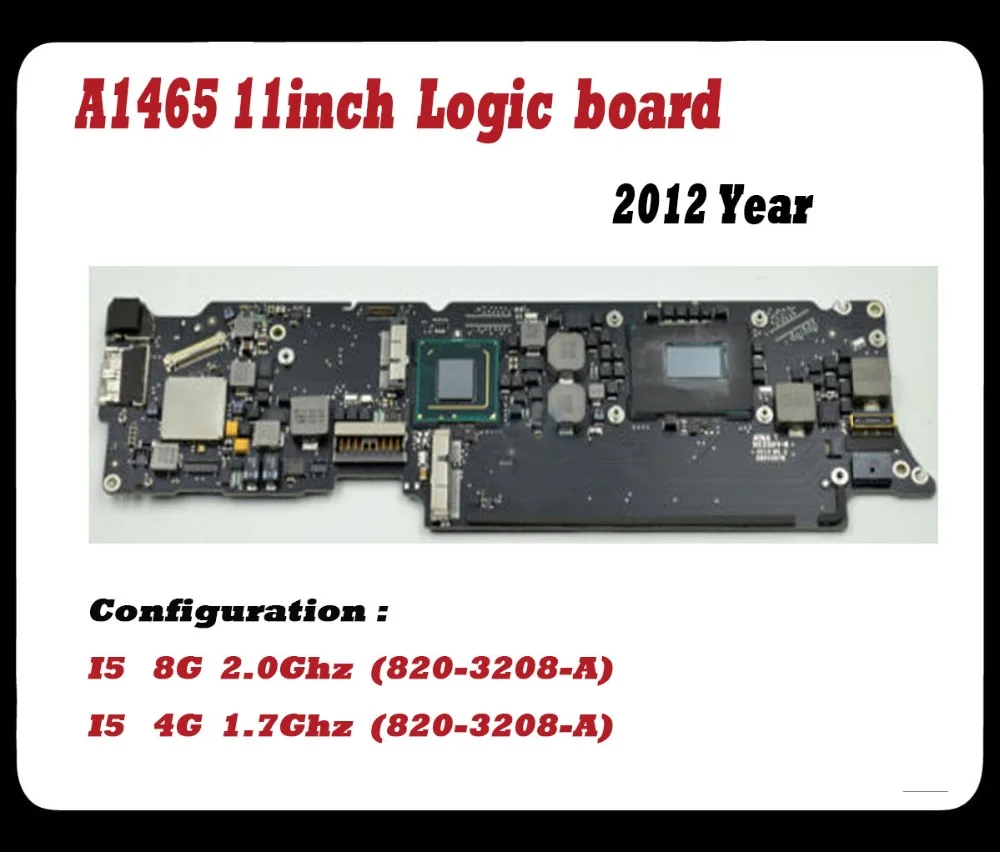 Оригинальный ноутбук A1465 материнская плата для ноутбука Macbook Air 11 ''A1465 I5 8G 2 0 ГГц