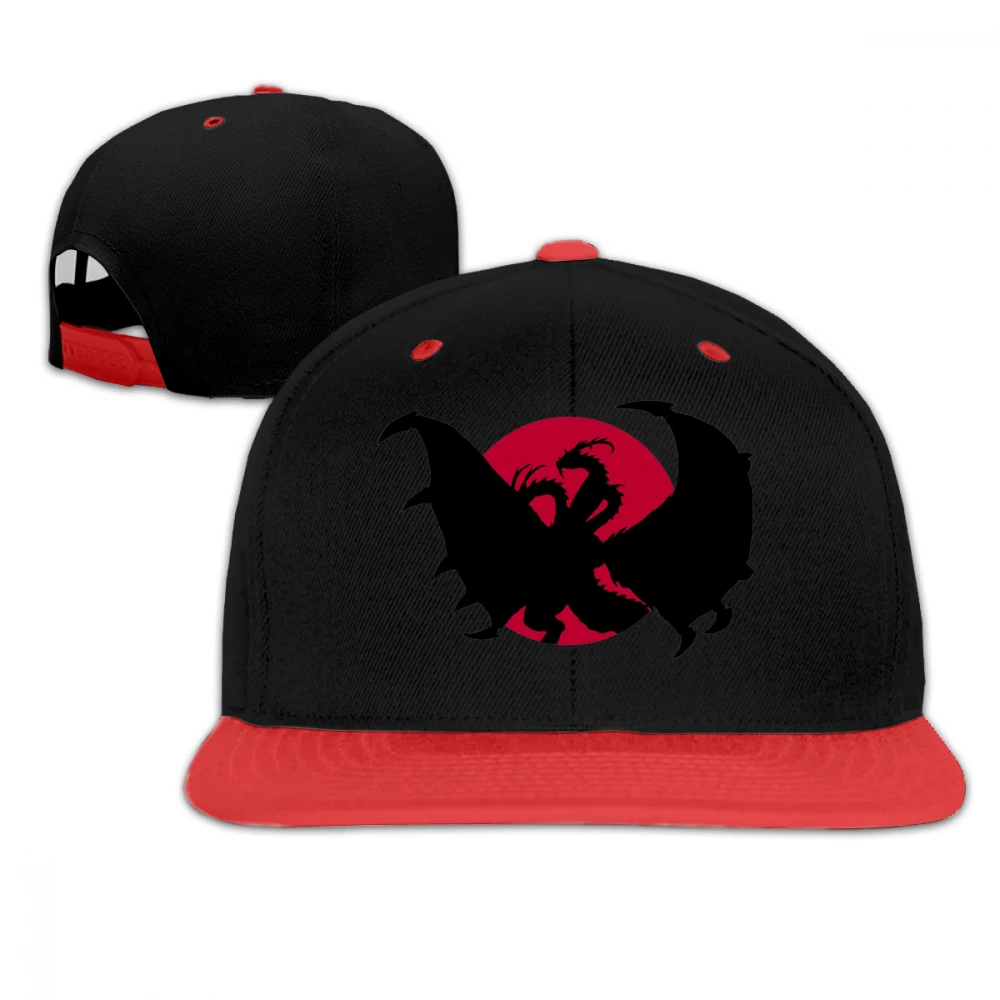 King Ghidrah логотип унисекс для мужчин женщин 3D Custom Print Snapback кепки Регулируемый Хип