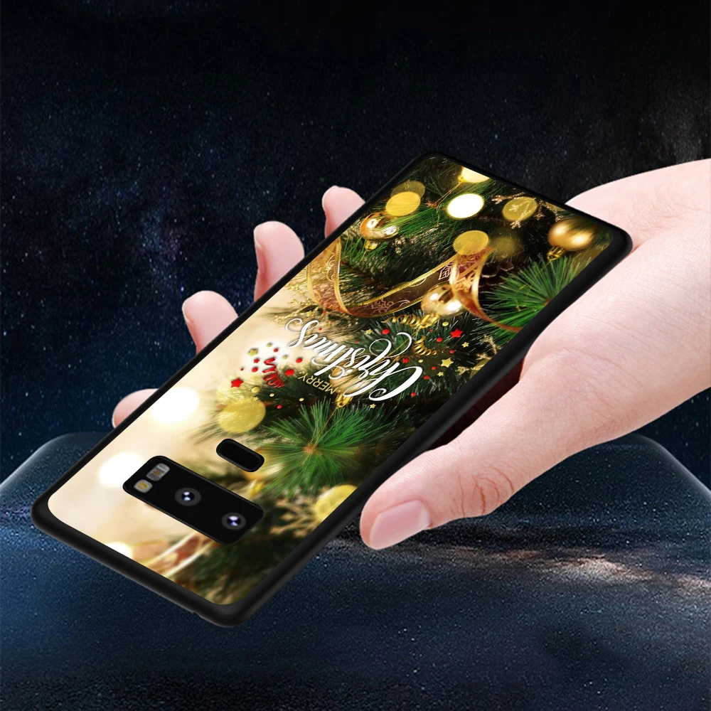 Мягкий ТПУ чехол для телефона Lavaza на Новый год и Рождество Samsung Galaxy A10 A30 A40 A50 A70 M10 M20