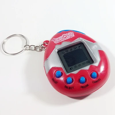 Красный Лидер продаж! 1 шт. Desige электронные питомцы игрушки 90 s ностальгические 49 домашних животных в один виртуальный кибер любимая игрушка забавный тамагочи - Цвет: Красный