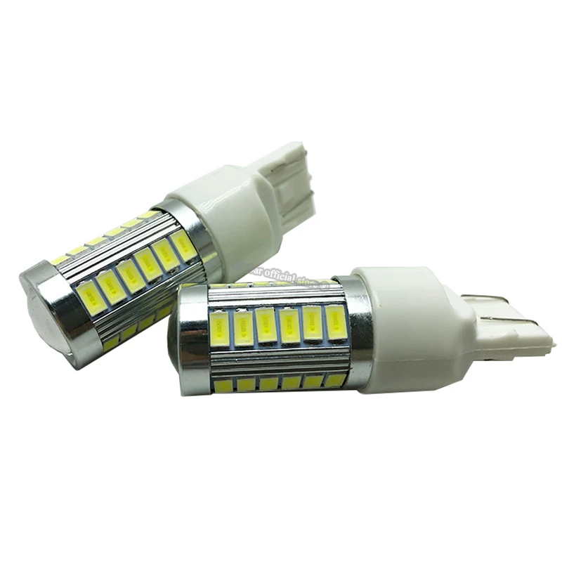 Светодиодная лампа Carbar # 1X T20 7443 W21/5W 33 SMD 5630 дневные ходовые огни 12 В постоянного