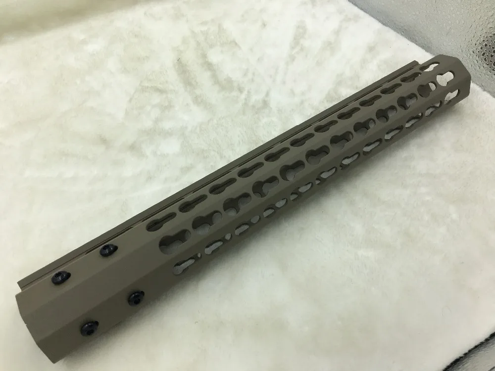 15 ''AR15 Keymod Handguard баррель гайка. 223 удлиненные Охотничьи аксессуары M4 тактические части