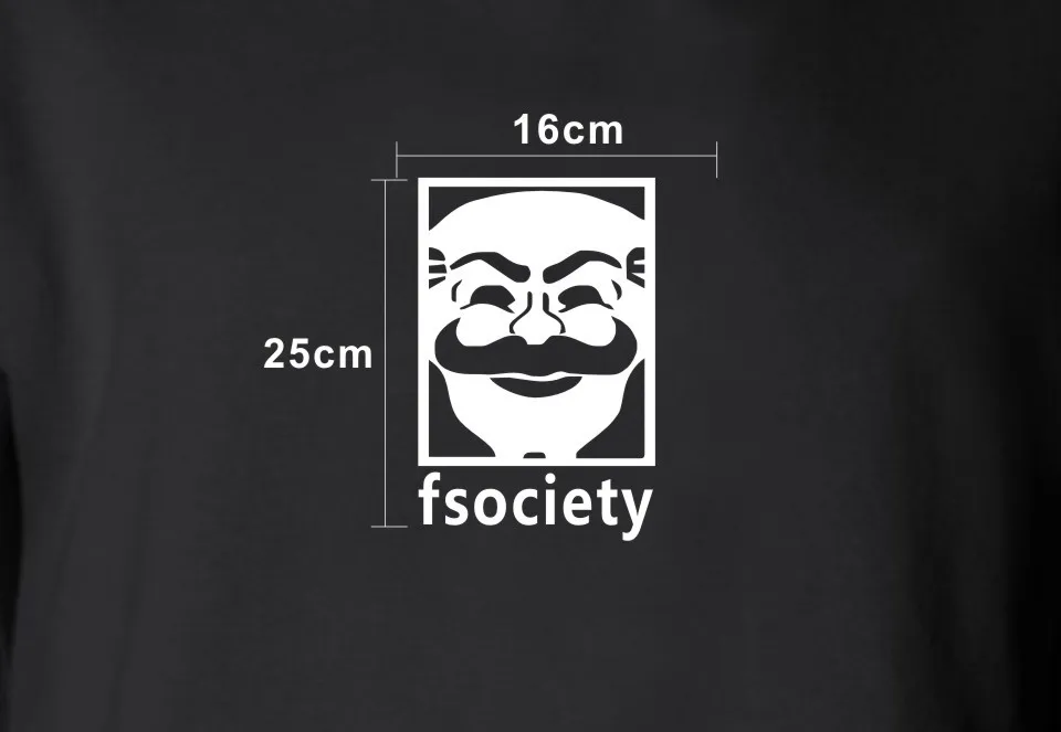 LUCKYFRIDAYF Mr Робот Fsociety хип стиль Мужская толстовка в стиле Харадзюку в мужчин s толстовки и свитшоты бренд 3xl 4xl