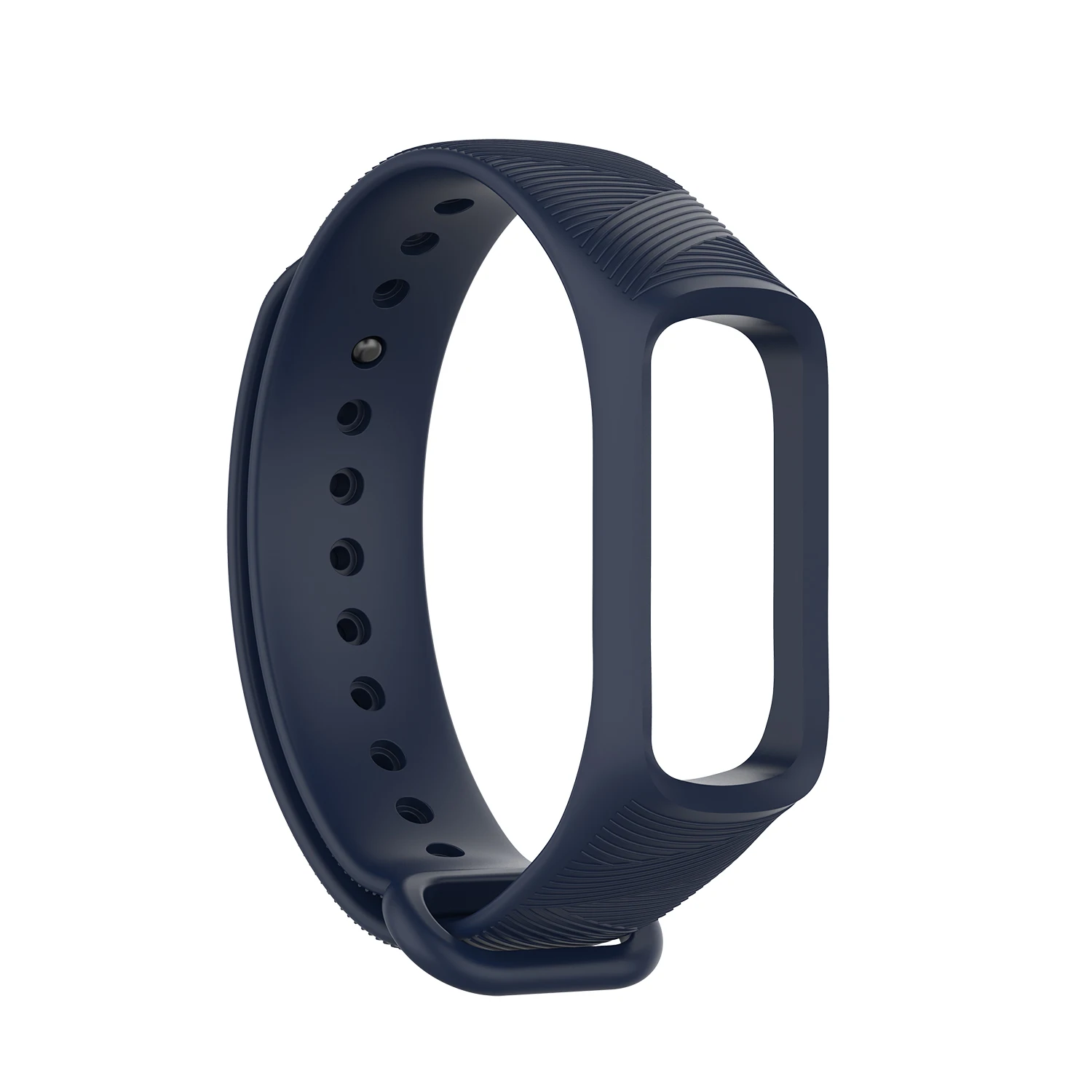 Темно-синий Новинка для Galaxy Fit-e/R375 ремешок на запястье ремень силиконовый цветной браслет для samsung Galaxy Fit-e аксессуары для смарт-браслета - Цвет: Темно-синий