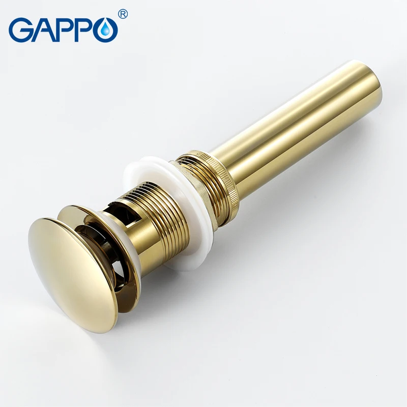 GAPPO дренажные пробки для ванной комнаты с защитой от запаха Золотая пробка