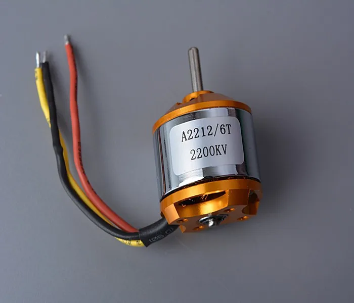 

2PCS A2212 KV1400 Kv1000 KV2200 RC Brushless motor rc spare parts Firepower for airplane helicopter